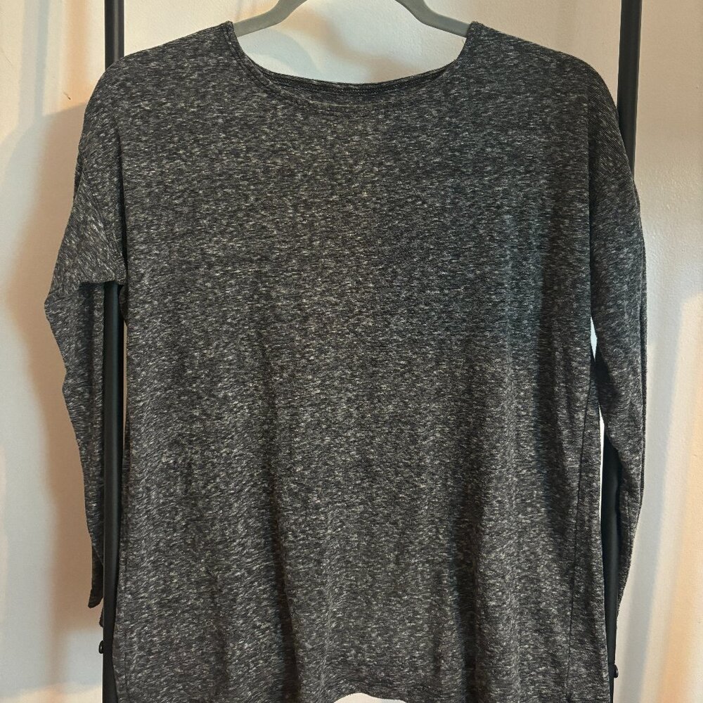 Eddie Bauer Long Sleeve Outerwear Open Back Shirt